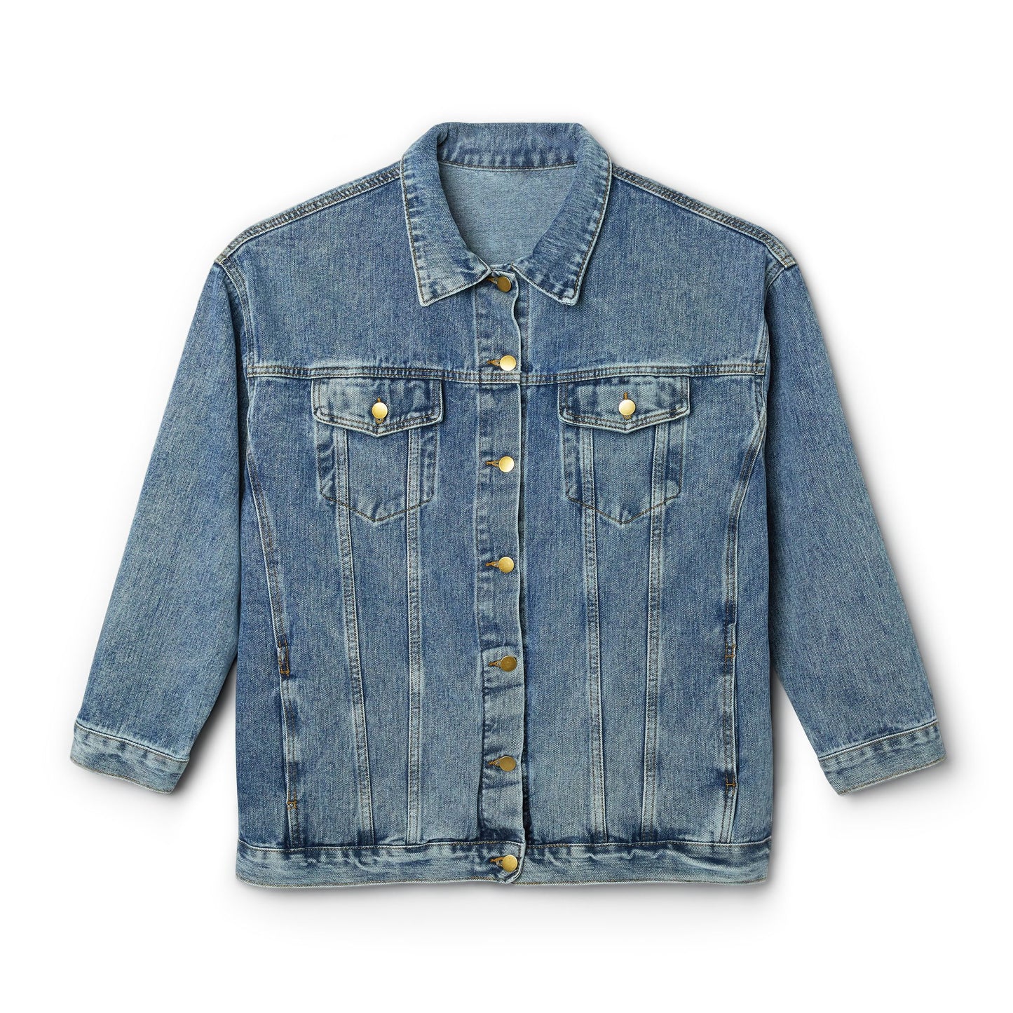 Women's Denim Jacket "Choose Happiness"