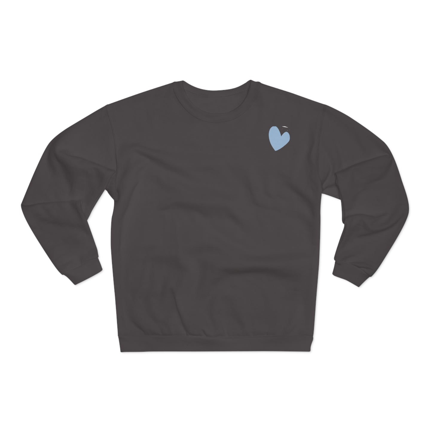 Heart Unisex Crew Neck Sweatshirt (EU)