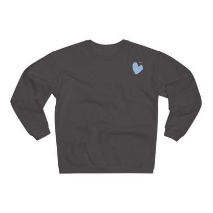 Heart Unisex Crew Neck Sweatshirt (EU)