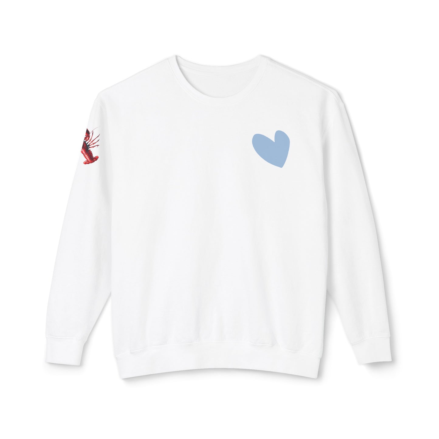 Lobster Unisex Lightweight Crewneck Sweatshirt