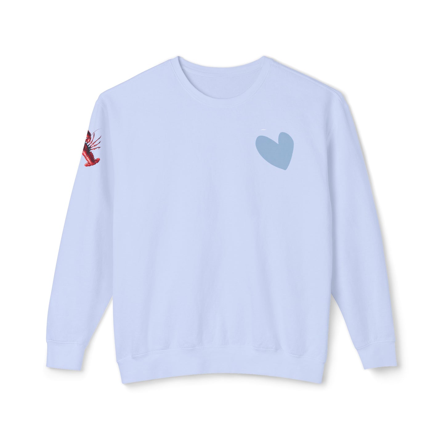 Lobster Unisex Lightweight Crewneck Sweatshirt