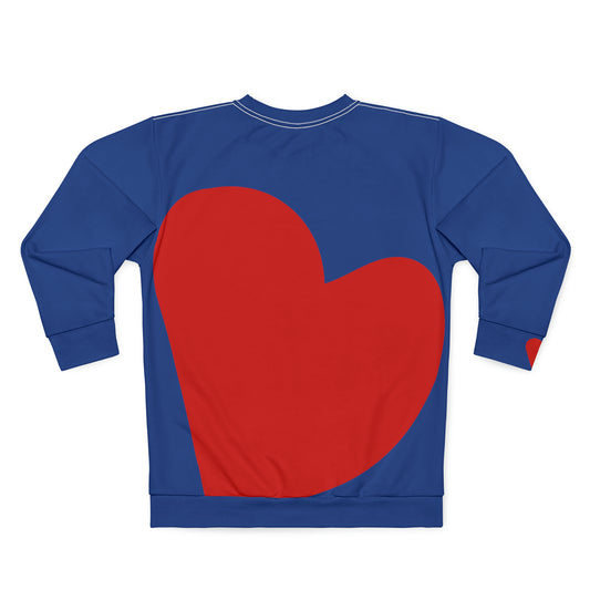 Heart  Sweatshirt (AOP)