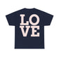 "Love" Unisex Heavy Cotton cropped Tee