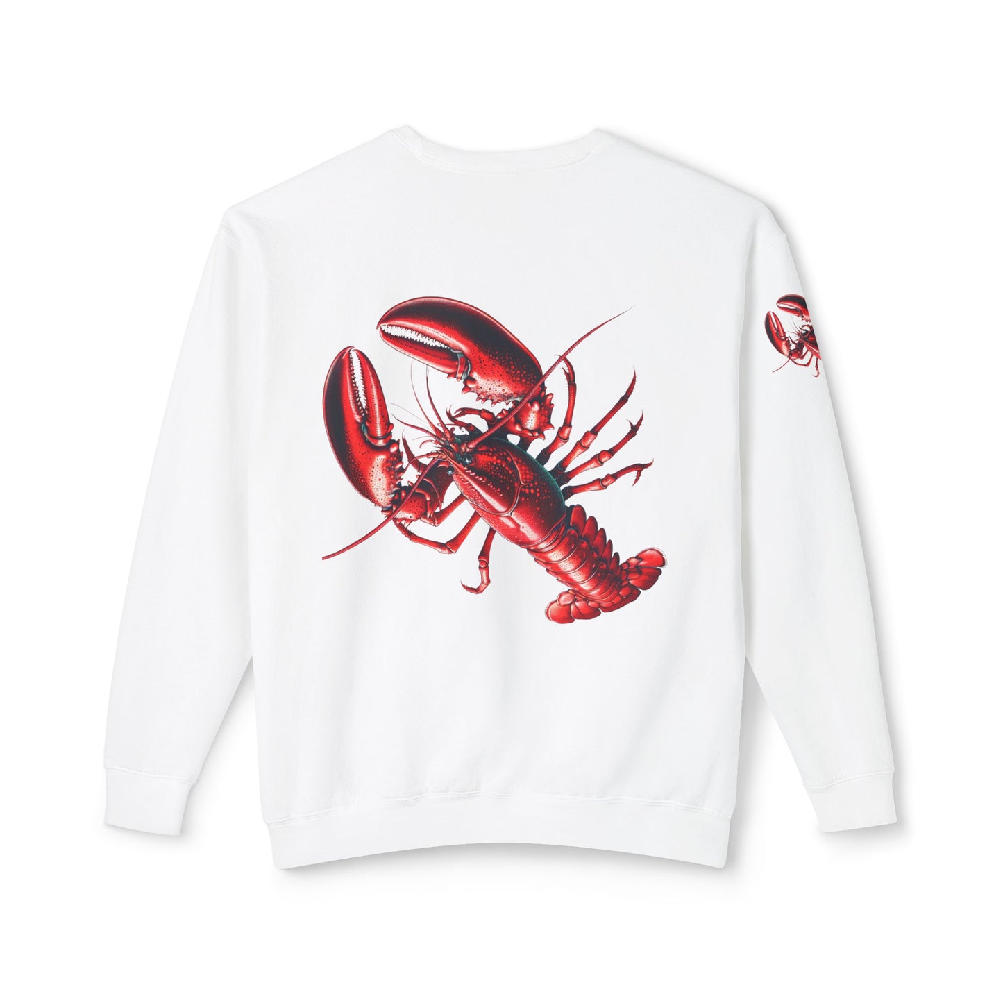 Lobster Unisex Lightweight Crewneck Sweatshirt