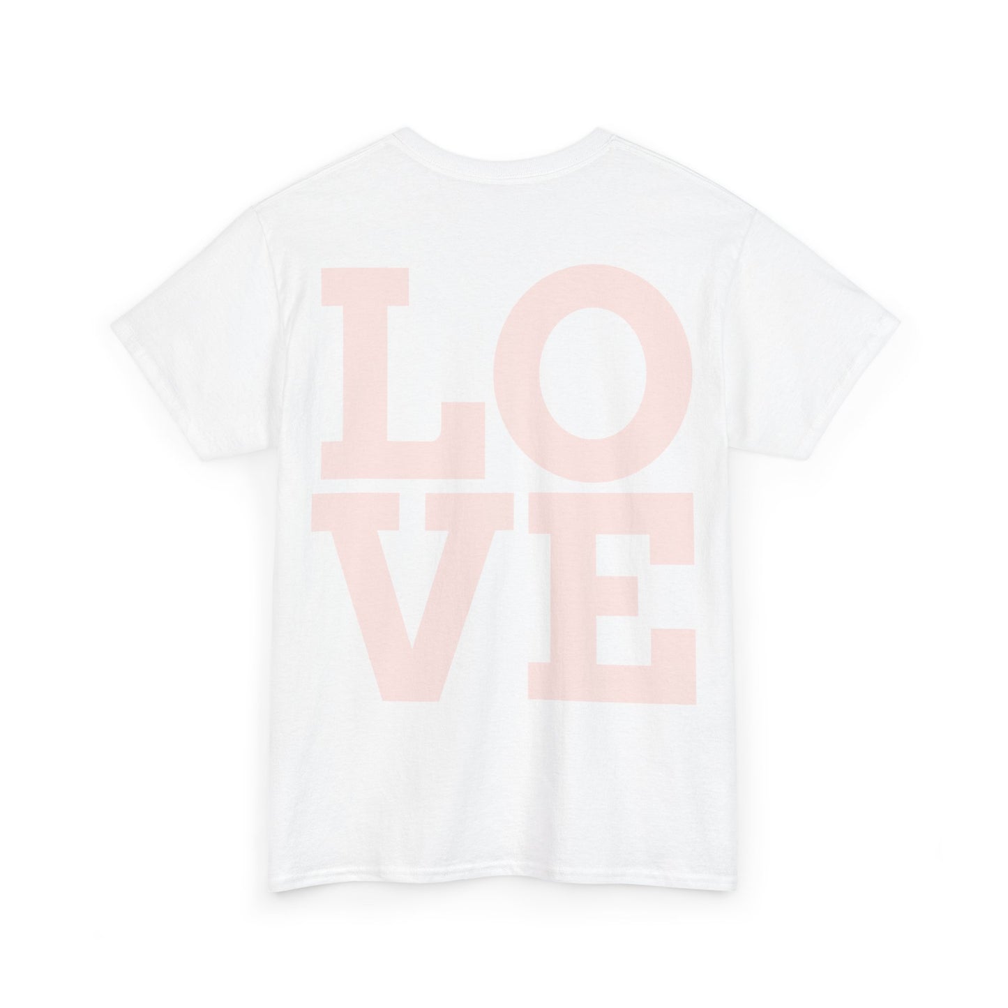 "Love" Unisex Heavy Cotton cropped Tee