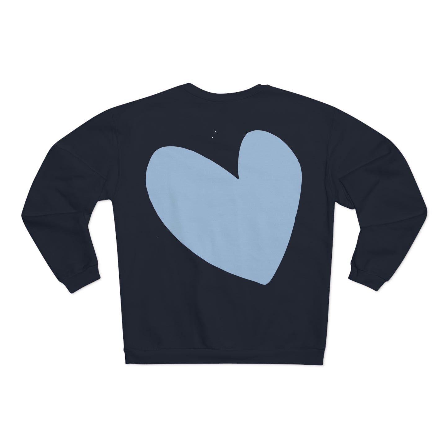 Heart Unisex Crew Neck Sweatshirt (EU)