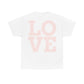 "Love" Unisex Heavy Cotton cropped Tee