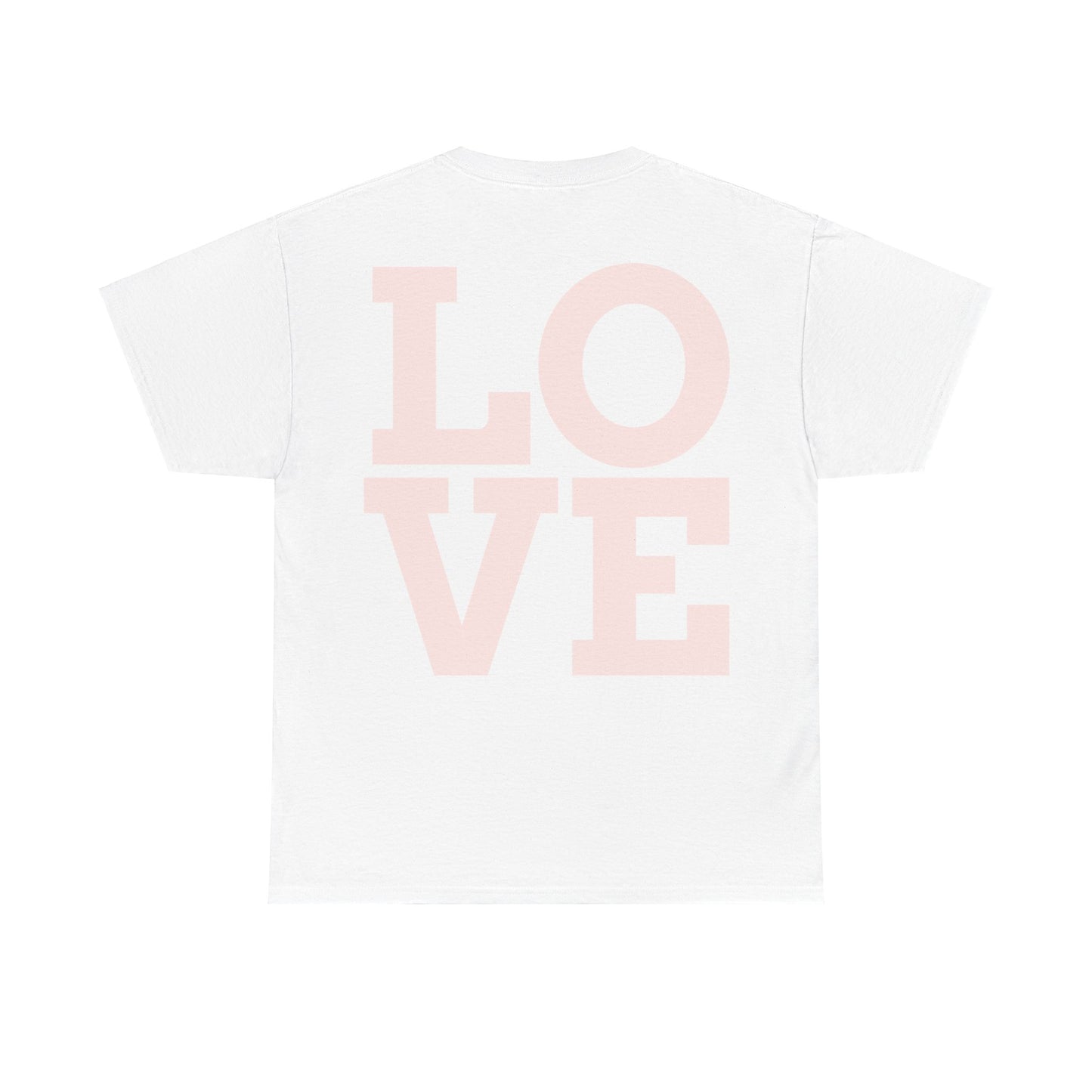 "Love" Unisex Heavy Cotton cropped Tee