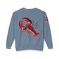 Lobster Unisex Lightweight Crewneck Sweatshirt