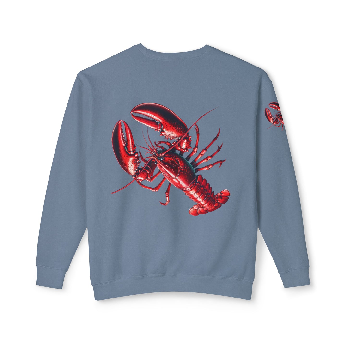 Lobster Unisex Lightweight Crewneck Sweatshirt