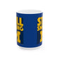 Coffee Mug University of Michigan Go Blue 11oz/15oz