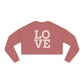 Heart and Love Cropped Sweatshirt