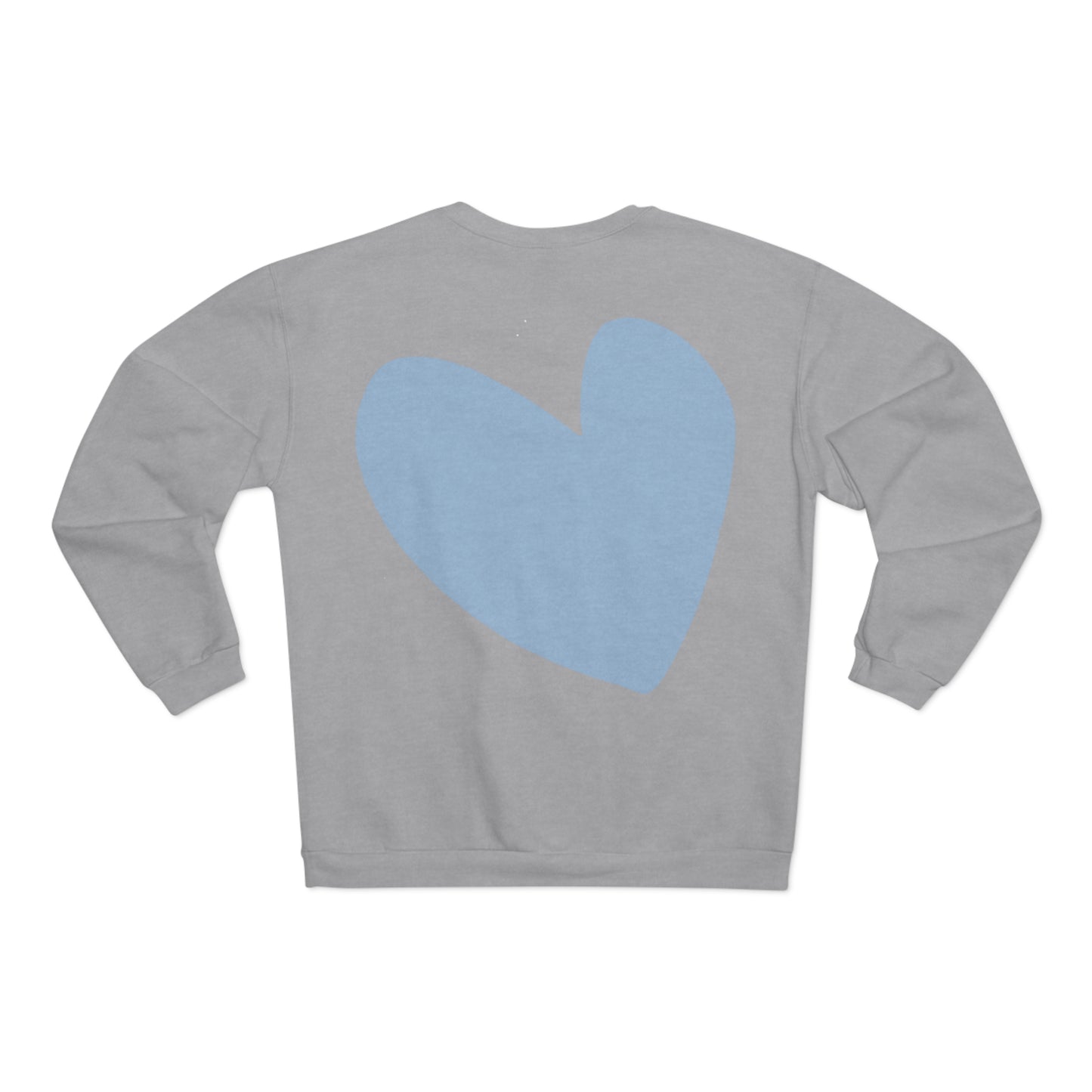 Heart Unisex Crew Neck Sweatshirt (EU)