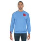 Big heart Unisex Sweatshirt (AOP)