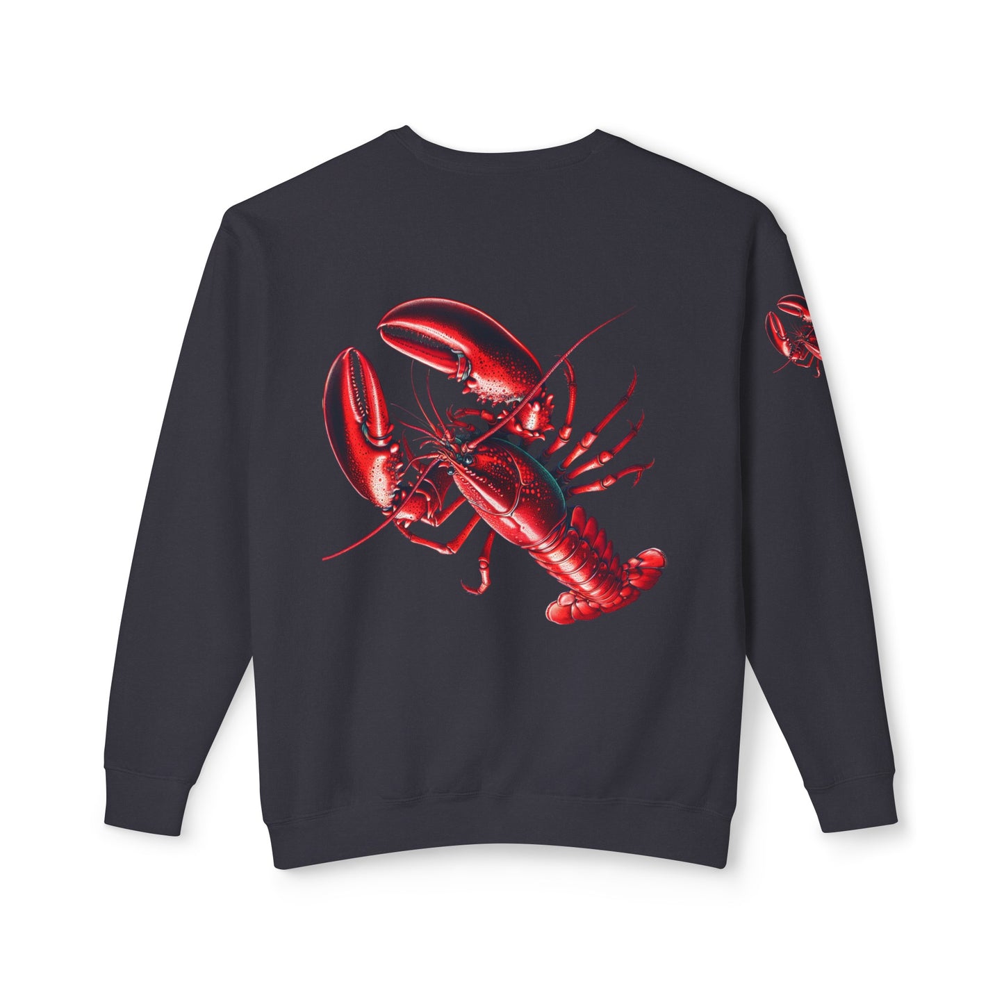 Lobster Unisex Lightweight Crewneck Sweatshirt