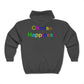 Hoodie - 'Choose Happiness' Inspiring Quote Design